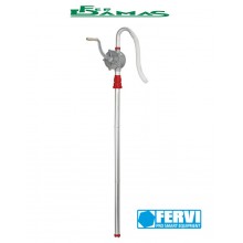 POMPA ROTATIVA IN ALLUMINIO PER FUSTI OLIO LUBRIFICANTE FERVI ART. 0385